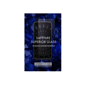 Szkło szafirowe 100% szafir Hammer Glass do iPhone 13 Pro Max/ 14 Plus, twardość 9H+