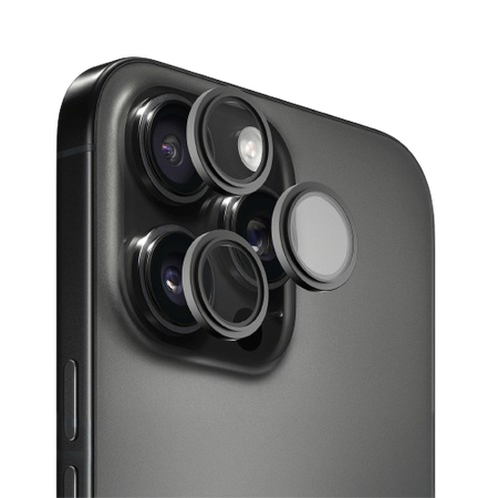 Apple iPhone 14/14 Plus camera lens glass black by Hammer Glass  