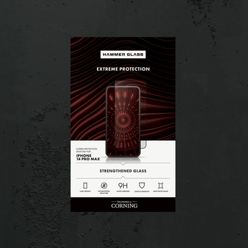 Szkło Hartowane Hammer Glass do Iphone 14 Pro Max by Corning