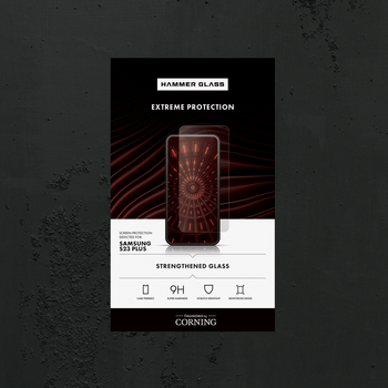 Szkło Hartowane Hammer Glass do Samsung Galaxy S23 Plus by Corning